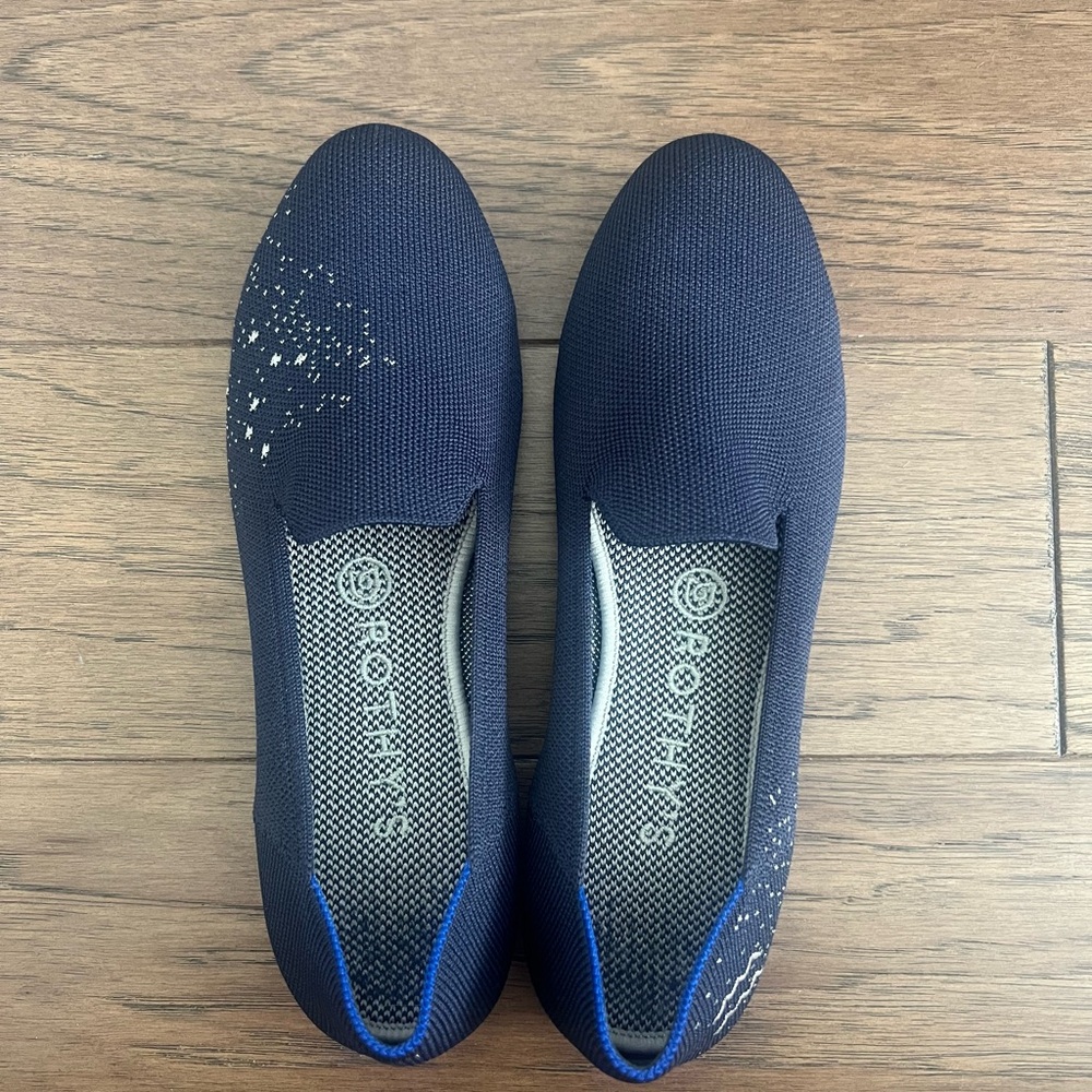 Rothy's The Loafer Aquarius Slip On Flat Size 8